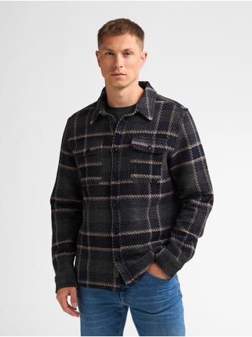 Kariertes Flanell-Overshirt forgeworks in Grün