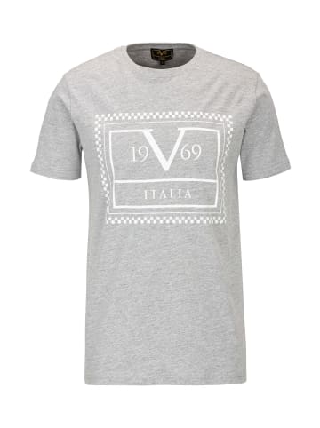 19V69 Italia by Versace T-Shirt Giovanni in grau