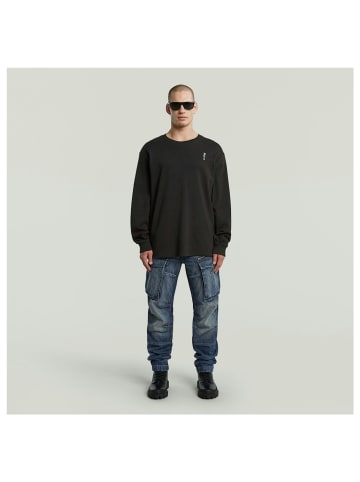 G-Star Raw Langarmshirt in dk black