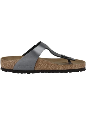 Birkenstock Zehensandale Gizeh Birko-Flor normal in schwarz