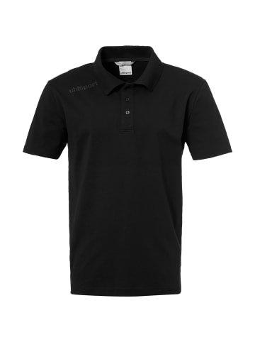 uhlsport  POLO SHIRT ESSENTIAL in schwarz