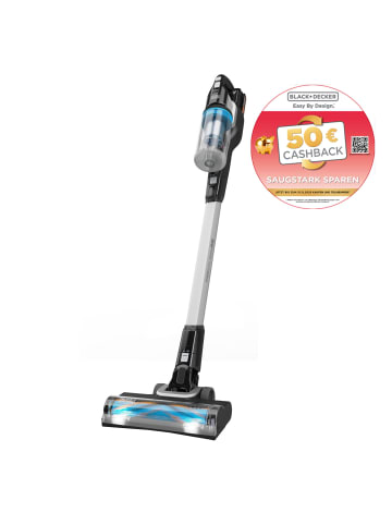 Black&Decker BHFEB520D1 Akku Staubsauger 0.75 l in Grau