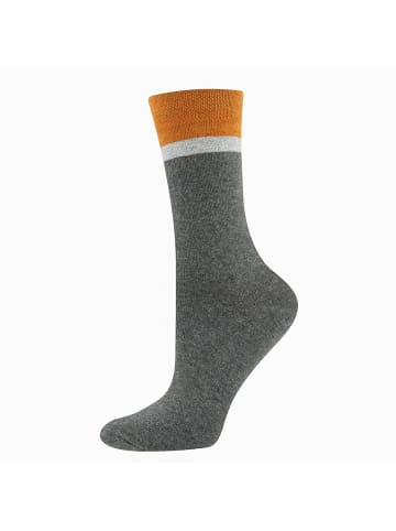 ewers 1er Pack Socken Ringel am Bund in anthrazit