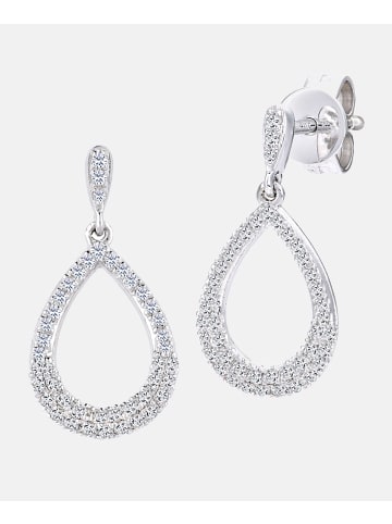 Diamant L'éternel Ohrhänger aus 375 Weißgold mit Diamant