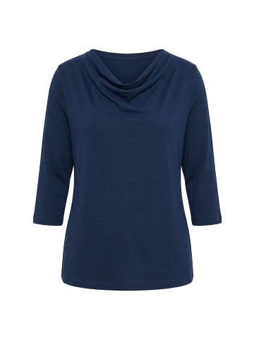 Ulla Popken Langarmshirt in marine