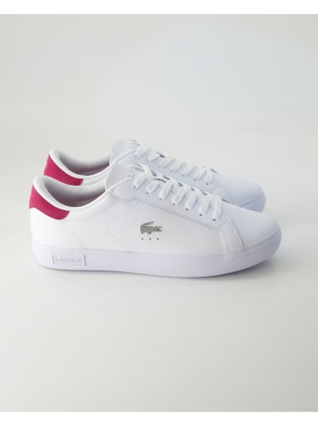 Lacoste Sportliche Schnürschuhe in Weiß
