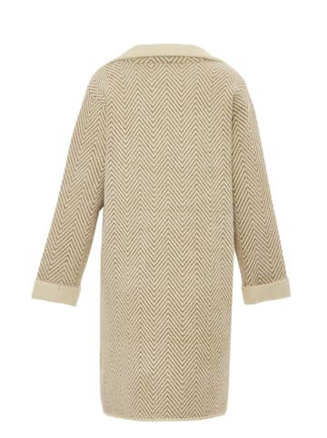 VINAJA Women Strickjacke in Wollweiss Beige