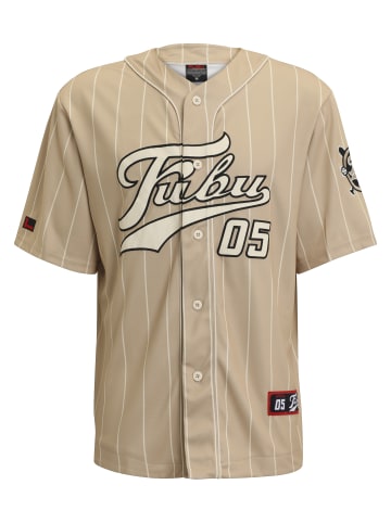 FUBU T-Shirt in sand/cream