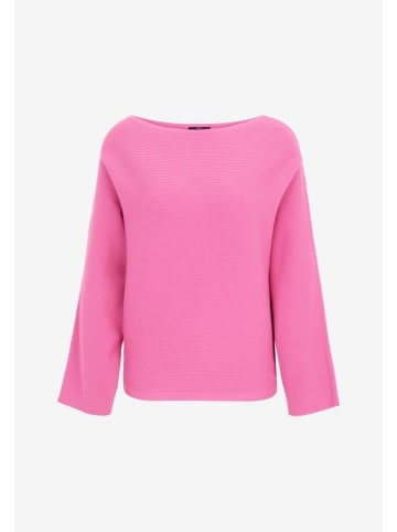 Zero Pullover in raspberry velvet