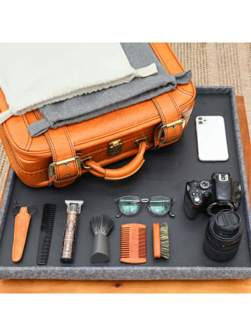 DuneDesign 6er Set Packbeutel Lenaro in Grau