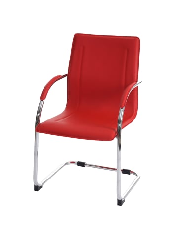 MCW 2er-Set Konferenzstuhl Perm, Rot