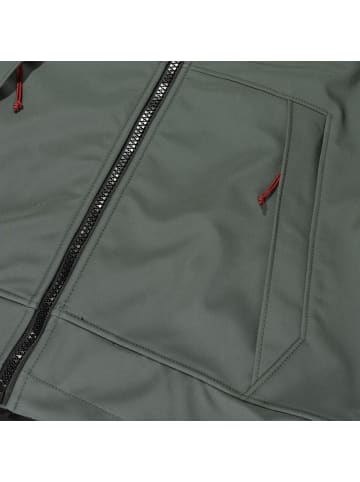 Vintage Industries Softshelljacke in Grau