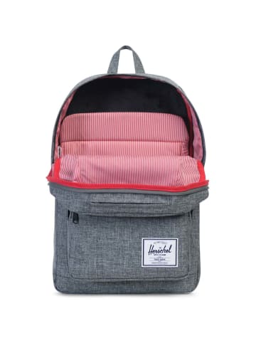 Herschel Pop Quiz 22 - Rucksack 43 cm (black crosshatch/black/raven crosshatch) in raven crosshatch