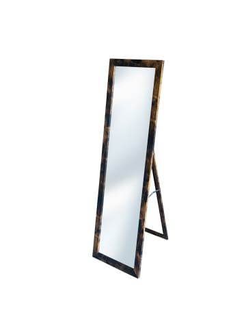 SCENA LIVING Stehspiegel HAVLYS in Braun, (B) 37 x (H) 127 x (L) 2 cm