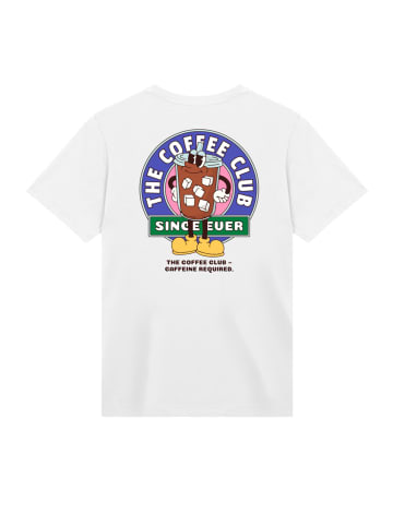 F4NT4STIC T-Shirt Coffee Club in weiß