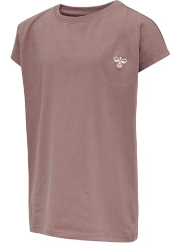Hummel Kinder Sportshirt "Hmldoce T-Shirt S/S" in Lila