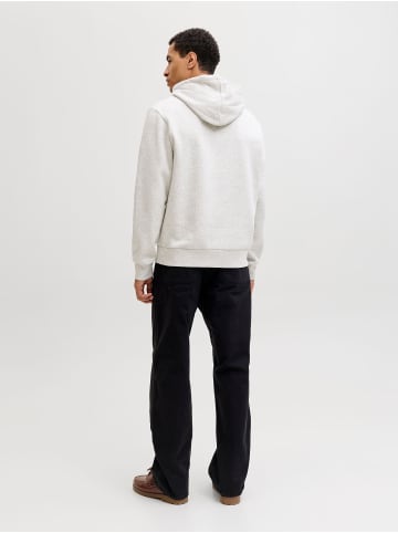 Jack & Jones Kapuzenpullover in White Melange