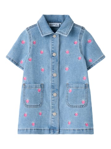 name it Kleid in Light Blue Denim
