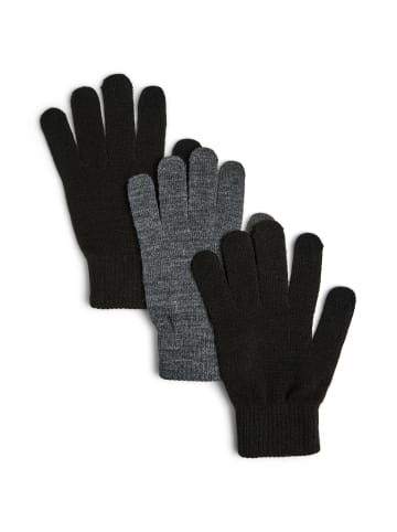 Pieces 3er-Pack Handschuhe in Black