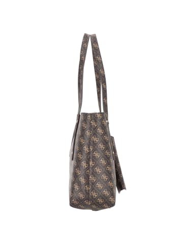 Guess Eco Brenton Shopper Tasche 36 cm in brown logo