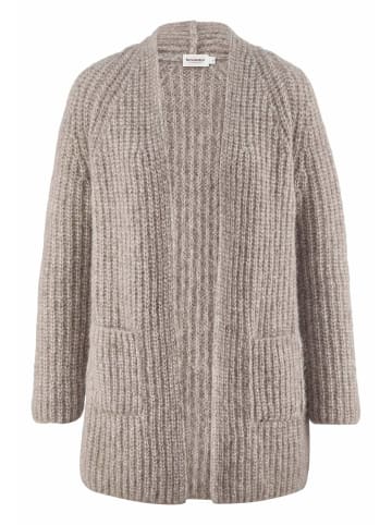 Hessnatur Strick Jacke in naturgrau