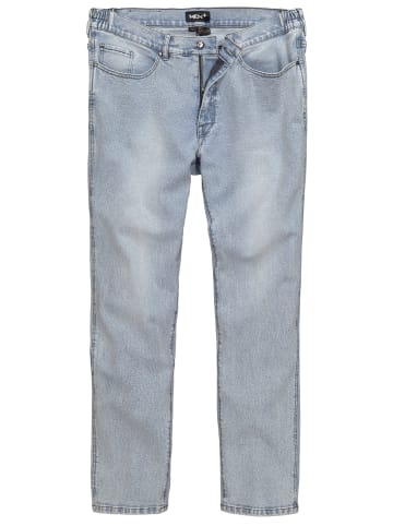 Men Plus Jeanshose in bleached denim