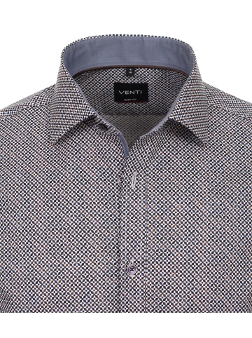 Venti Businesshemd in Braun