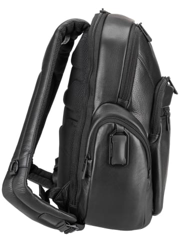 Porsche Design Rucksack Roadster Leather Evo Backpack in Black