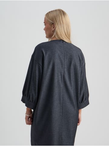 Peppercorn Dress in Sky Captain Melange