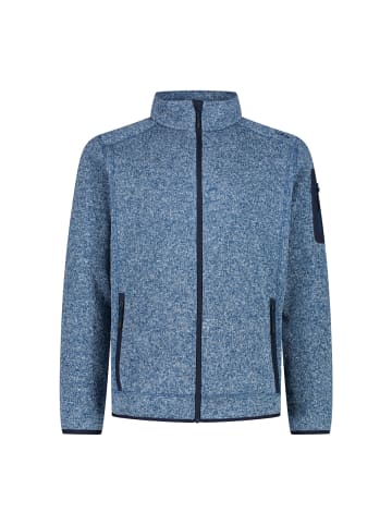 Campagnolo Midlayer KNITTED MELANGE in OCEAN-BIANCO