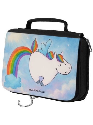 Mr. & Mrs. Panda Duschbeutel Einhorn Fliegendes Pferd Design ohn... in Weiß