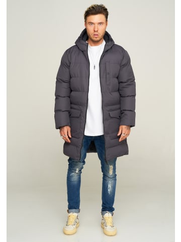 behype Wintermantel PUFFER PARKA in grau