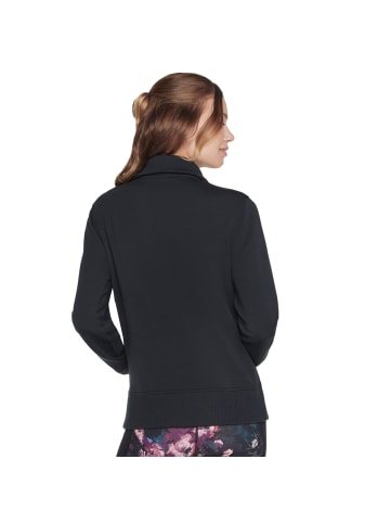 Skechers Skechers Hoodless Hoodie Skechcloud Jacket in Schwarz