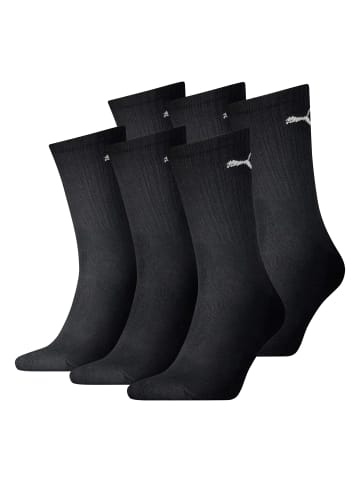 Puma Socken 6er Pack in Schwarz