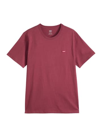 Levi´s T-Shirt 1er Pack in Dunkelrot
