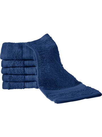 REDBEST Frottier Seiftuch 6er-Pack Chicago in dunkelblau