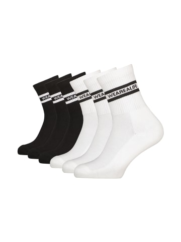 alife and kickin Socken 6 PACK - HenjaAK in mix black/brilliant white