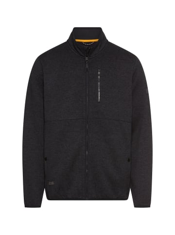 Camel Active Strickjacke mit Stehkragen in Navyblau