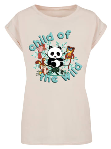 F4NT4STIC T-Shirt Heroes of Childhood Tao Tao Child Of The Wild in Whitesand