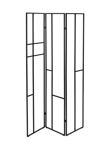 Wenko Paravent Shakti Schwarz in Schwarz, Schwarz