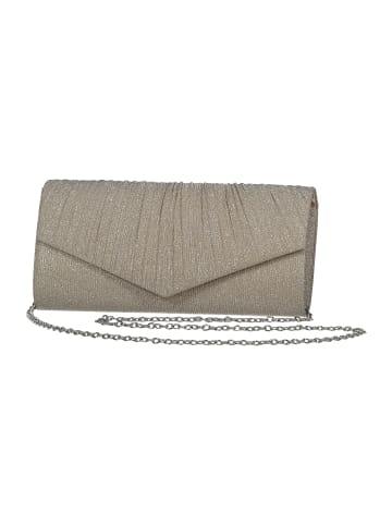 Vera Mont Clutch-Tasche mit Raffung in gold