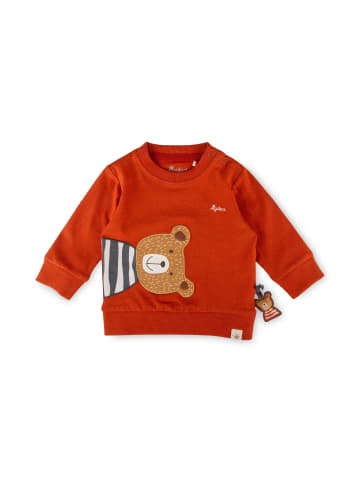 Sigikid Langarmshirt Winterbär in rot