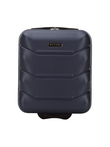 Wittchen Kabinenkoffer Travel Kollektion (H) 42 x (B) 32 x (T) 25 cm in Dunkelblau