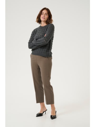 Kaffe Strickpullover KAelena Regular fit in Black Oyster