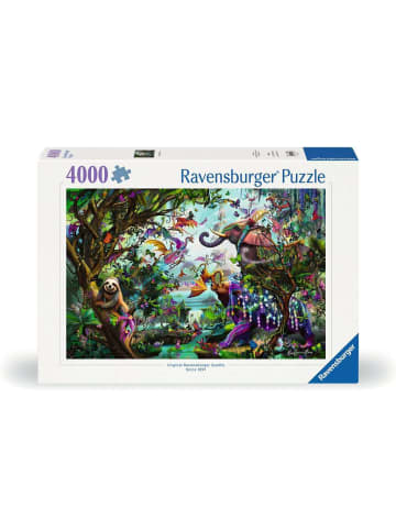 Ravensburger Ravensburger Puzzle 4.000 Teile Die Drachen der Tropen in bunt