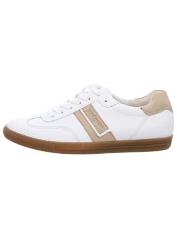 Paul Green Schnürschuhe in white/sabbia
