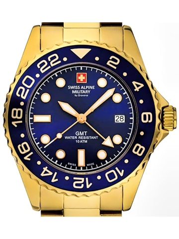 Swiss Alpine Military by Grovana Analoguhr für Herren in uni