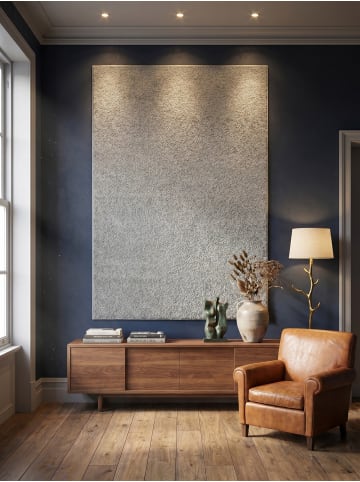 KADIMA DESIGN Teppich Kurzflor Waschbar Einfarbig MAIN Strapazierfähig OEKO-TEX in Creme