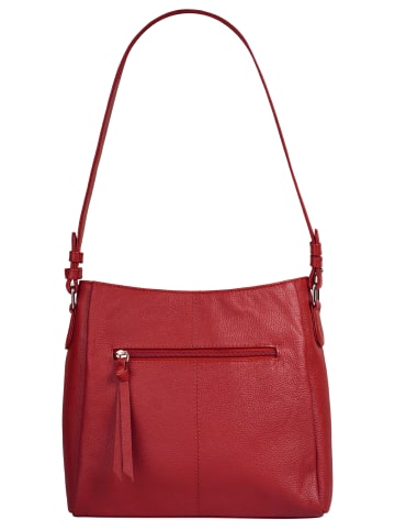 Bruno Banani Shopper echt Leder in rot