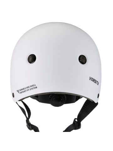 K2 Skate Helm VARSITY in white